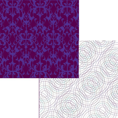 Luxe Designs - Femme Fatale 12x12 d/sided patterned paper  (pack of 10)